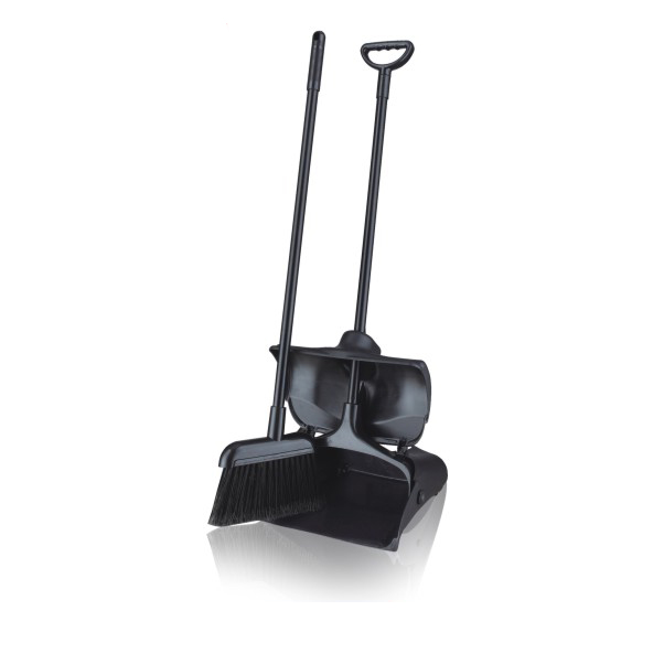 BNW2197 Plastic dustpan and broom set